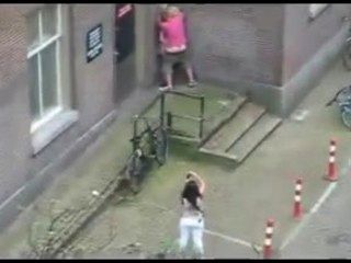 реальный уличный секс в амстердаме