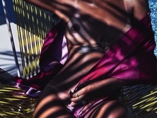 Hardcore sex makes shaved pussy of teen Rihanna Samuel feel numb & wet