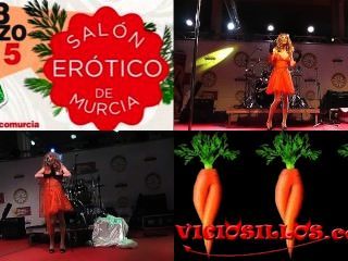 Rastia Bideth шоу на сцене в эротическом фестивале по Viciosillos.com