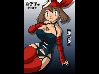 Pokemon cartoon sex Порно видео